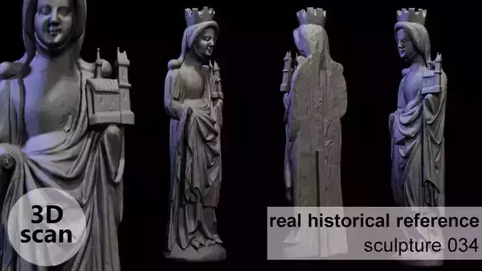 Wooden sculpture 034