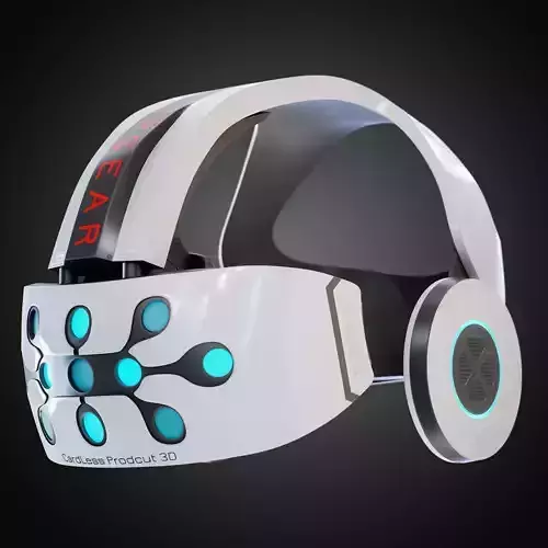 VR Glasses BASE MESH 3D model