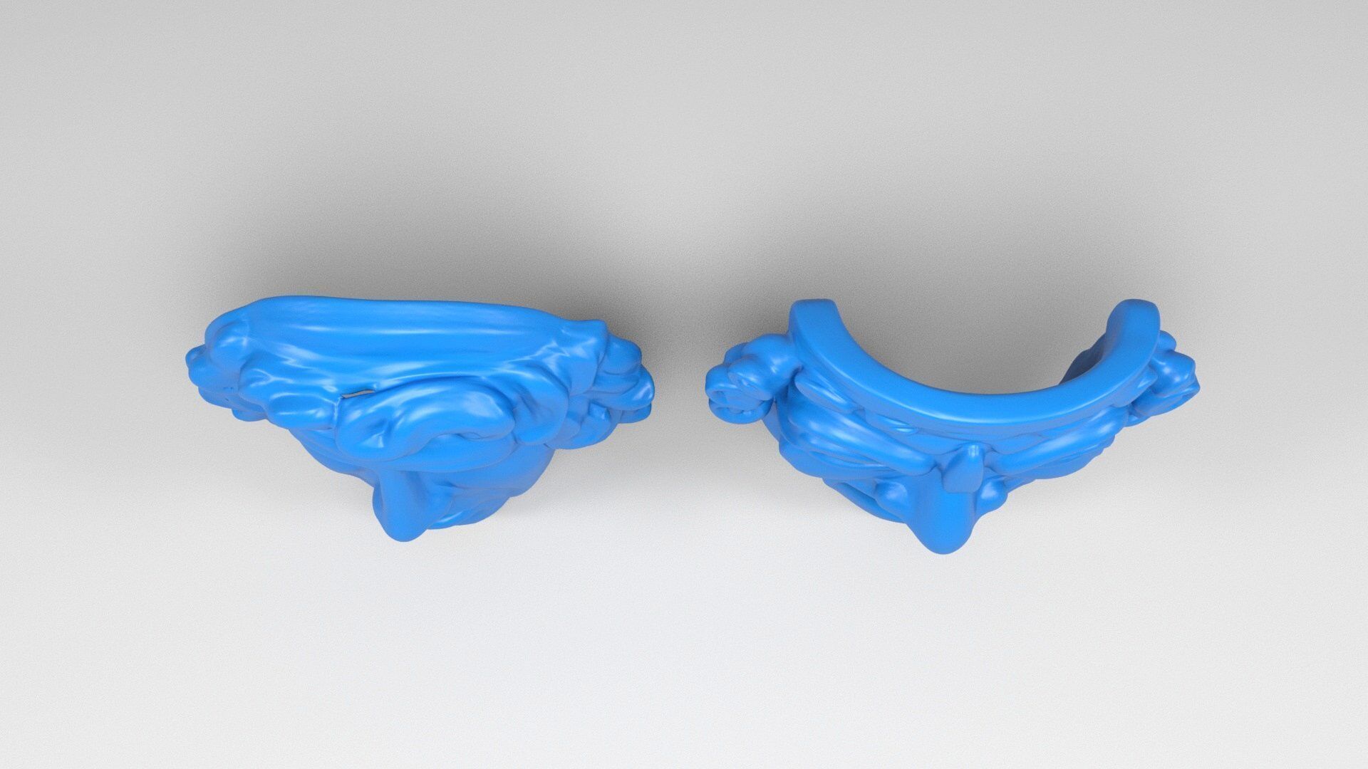 Greek masks 2 3D print model_5