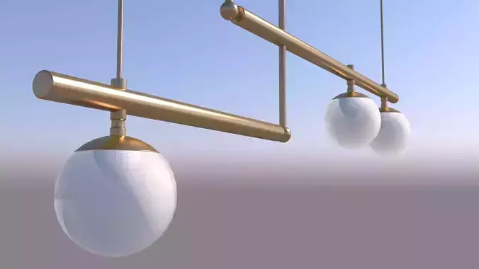 Everly Quinn Birmingham Light Kitchen Island Globe Pendant