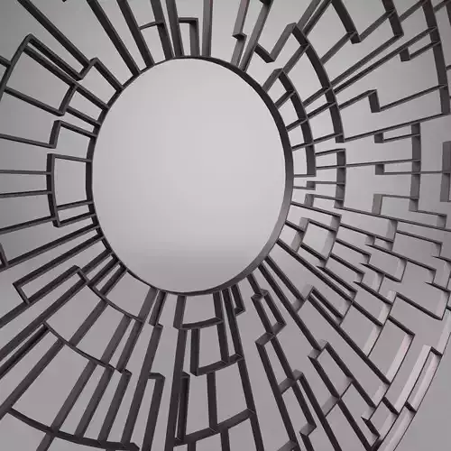 Set of 3 tree grilles grates - high poly