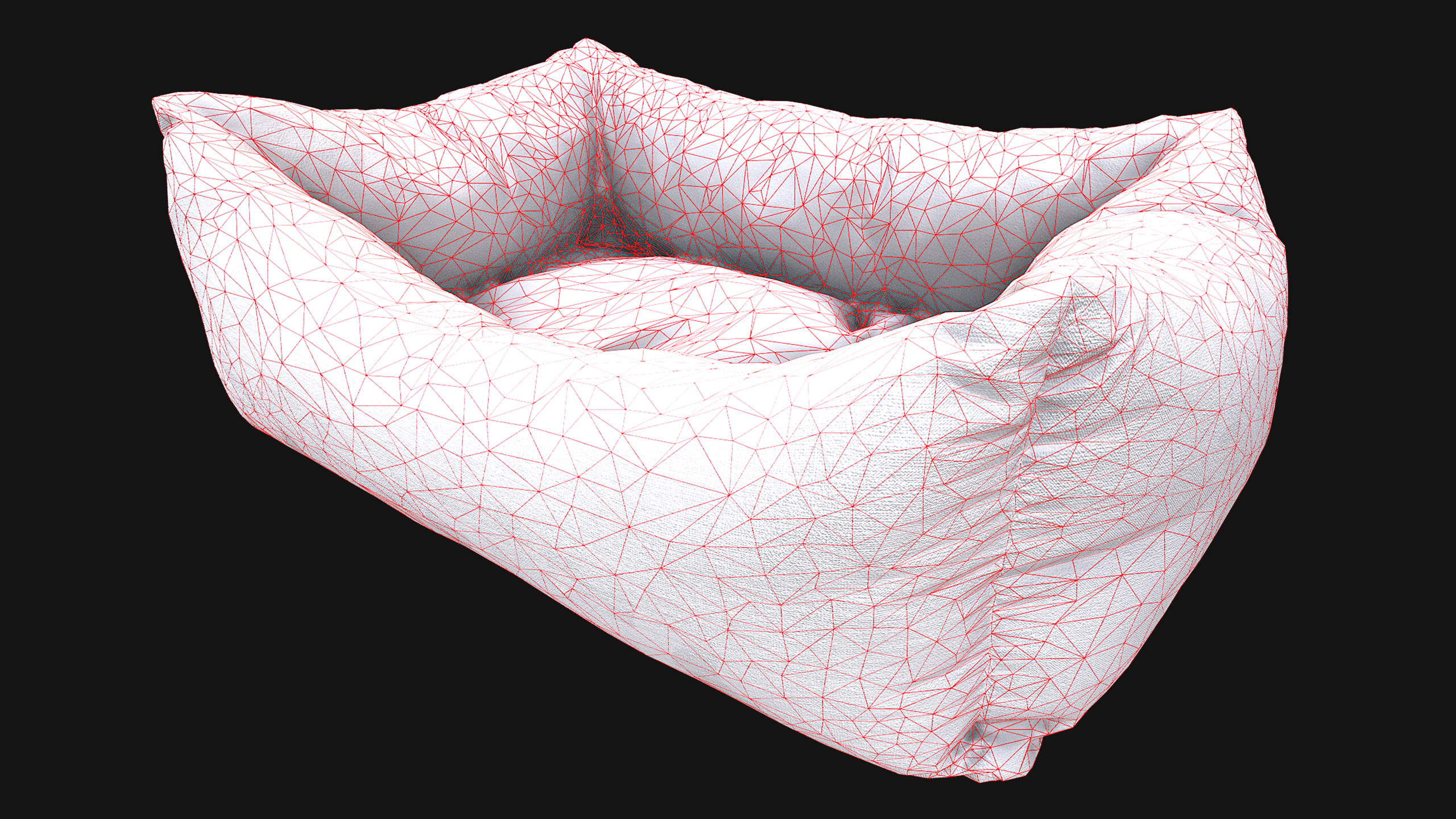 Bed for Animals Dog Cat Rodent Hamster Rat Pet Pack Low-poly 3D model_55