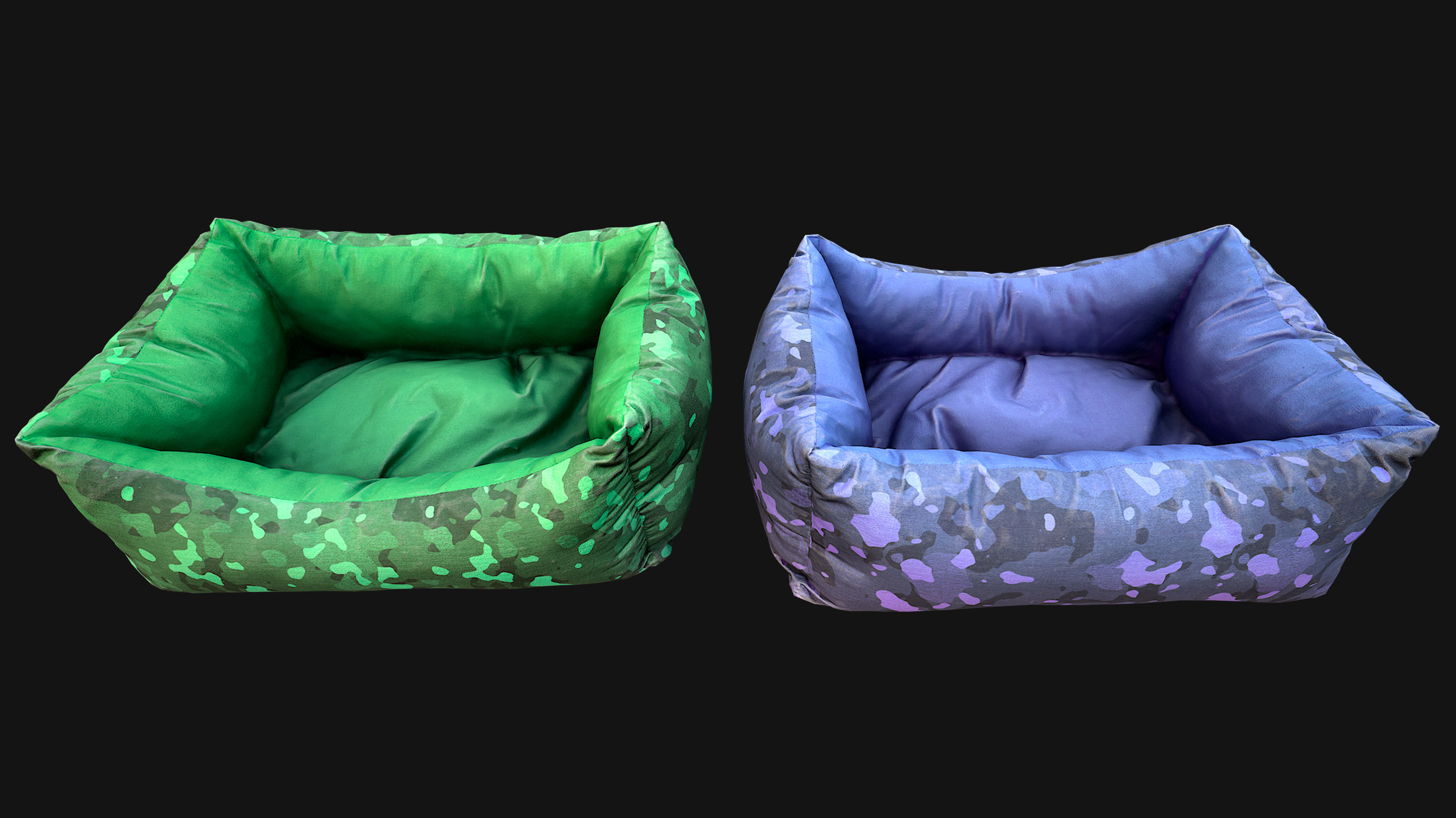 Bed for Animals Dog Cat Rodent Hamster Rat Pet Pack Low-poly 3D model_19