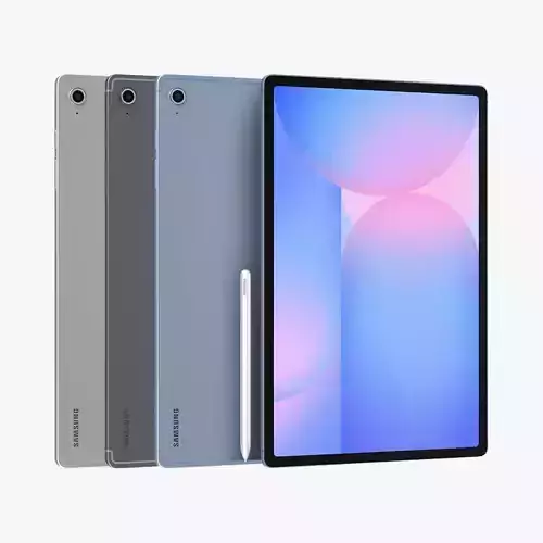 Samsung Galaxy Tab S10 FE Plus 3D model