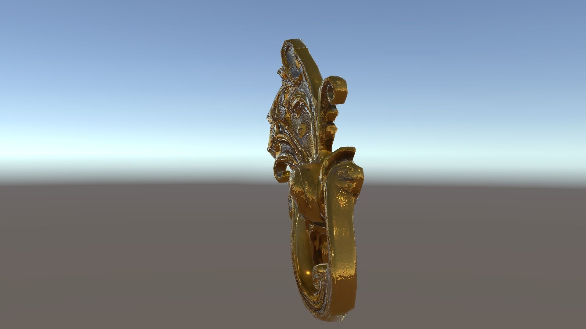 Ornate Door Knocker Model Pack Low-poly 3D model_21