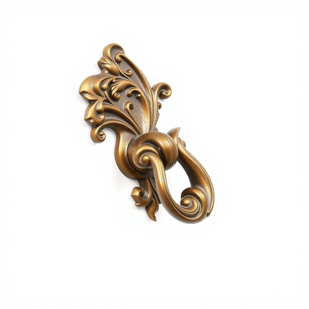 Ornate Door Knocker Model Pack Low-poly 3D model_4