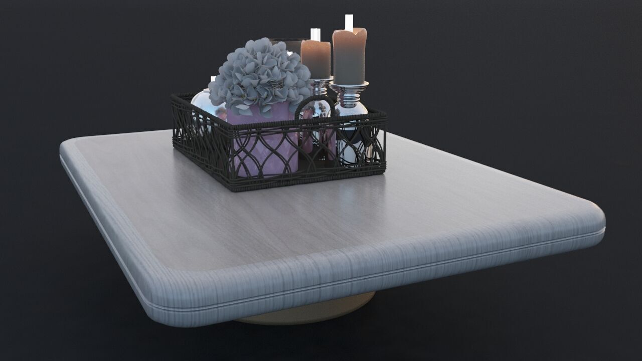 Coffee Table 3D model_2