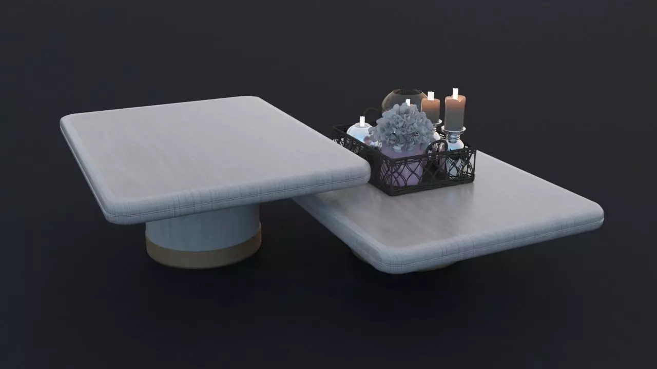 Coffee Table 3D model_0