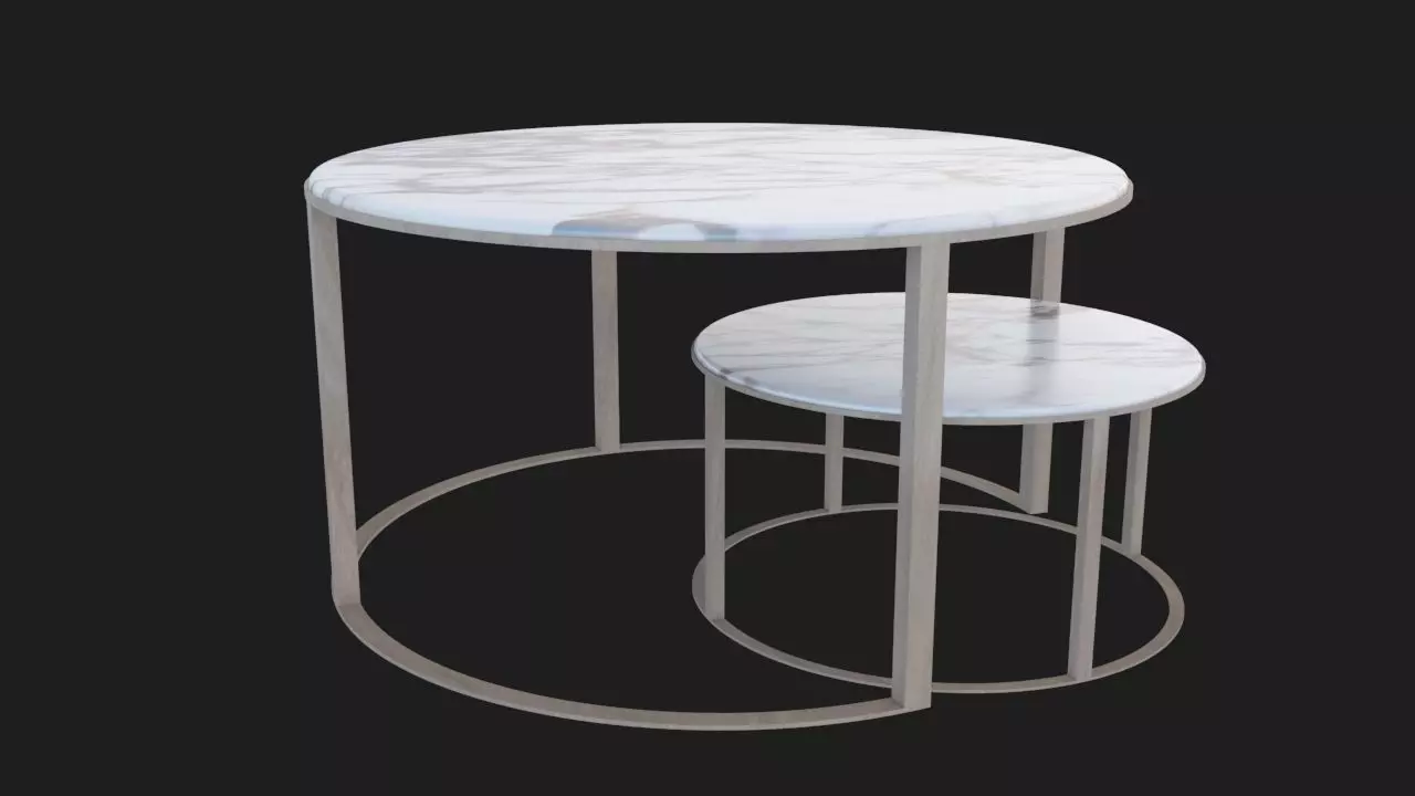 Coffee Table Free 3D model_0