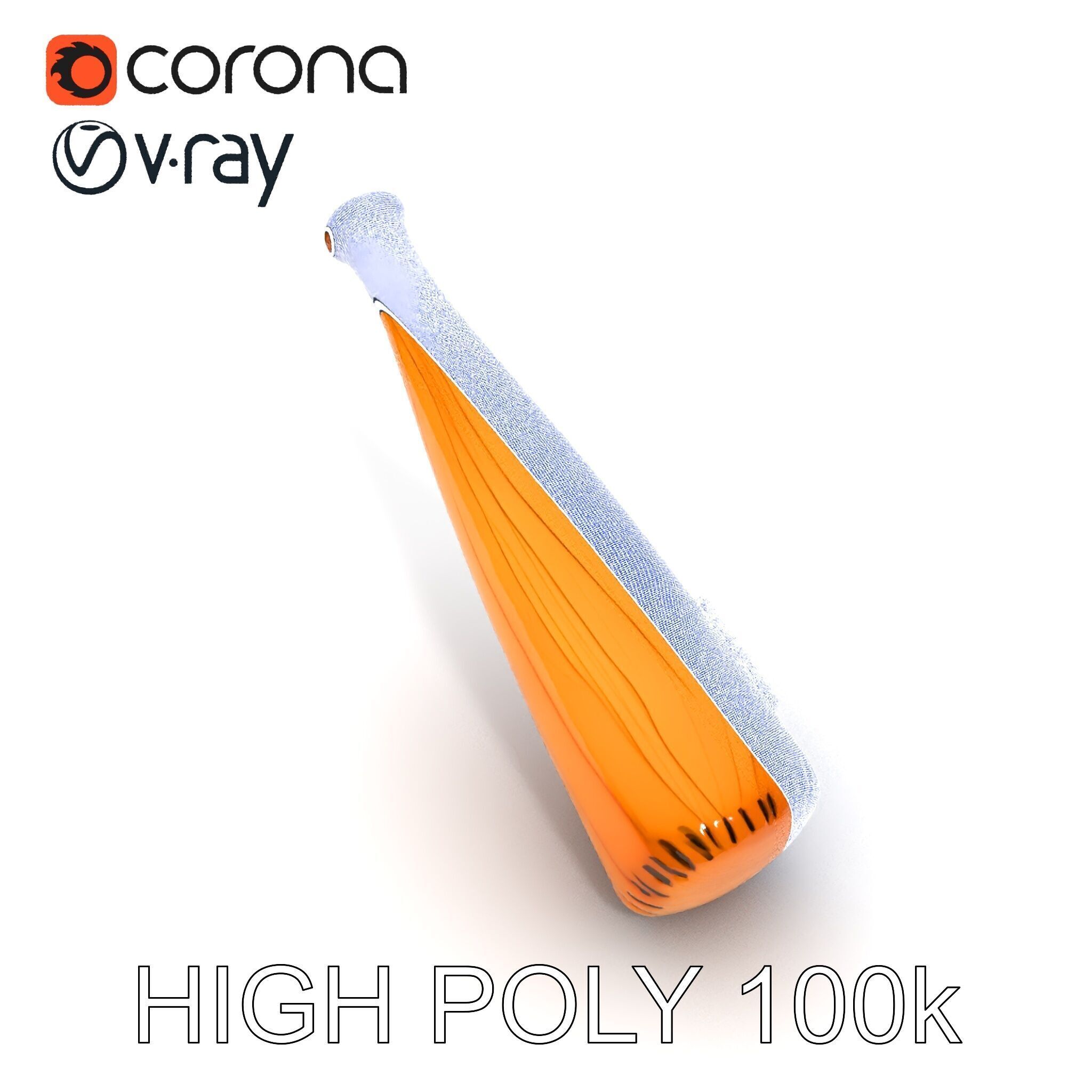 Baseball Bat D Model Pack for Games and Animation Low-poly 3D model_34