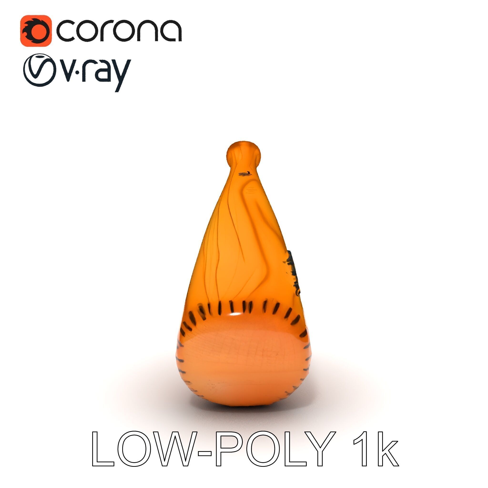 Baseball Bat D Model Pack for Games and Animation Low-poly 3D model_25