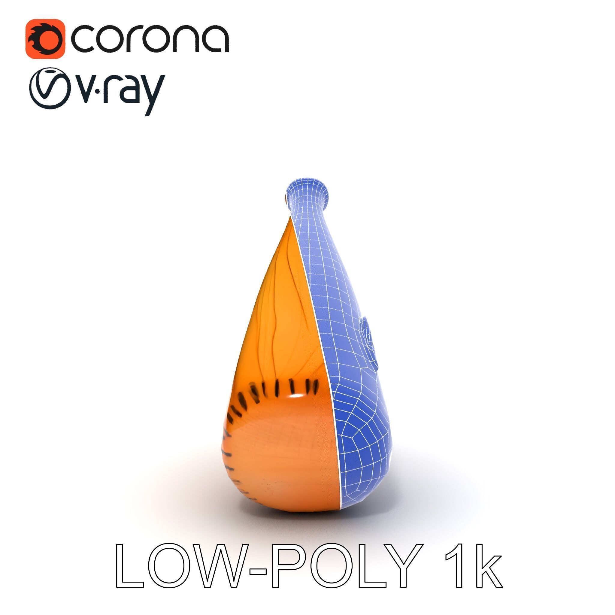 Baseball Bat D Model Pack for Games and Animation Low-poly 3D model_23