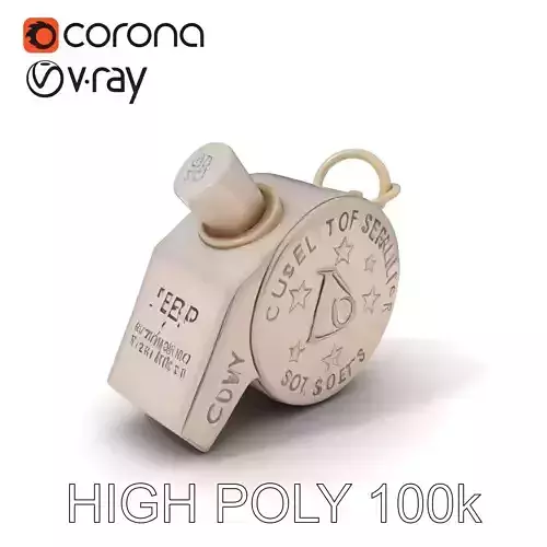 Metal Keychain Model Pack with Engraved Design