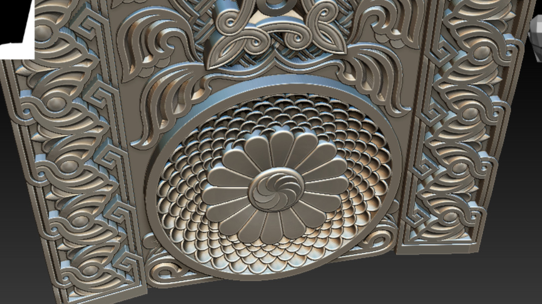 Armenian Cross-stone 04 3D print model_8