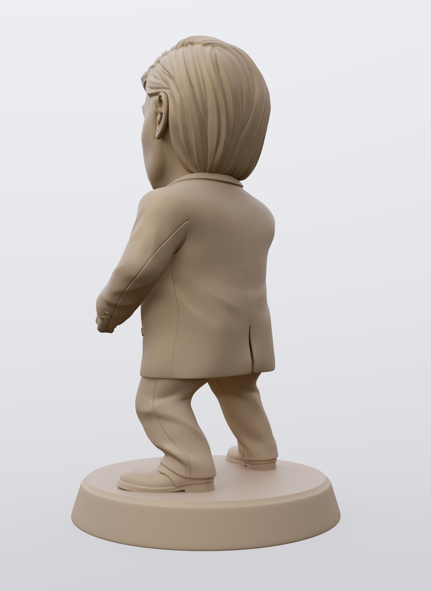 Angry Donald 3D print model_37
