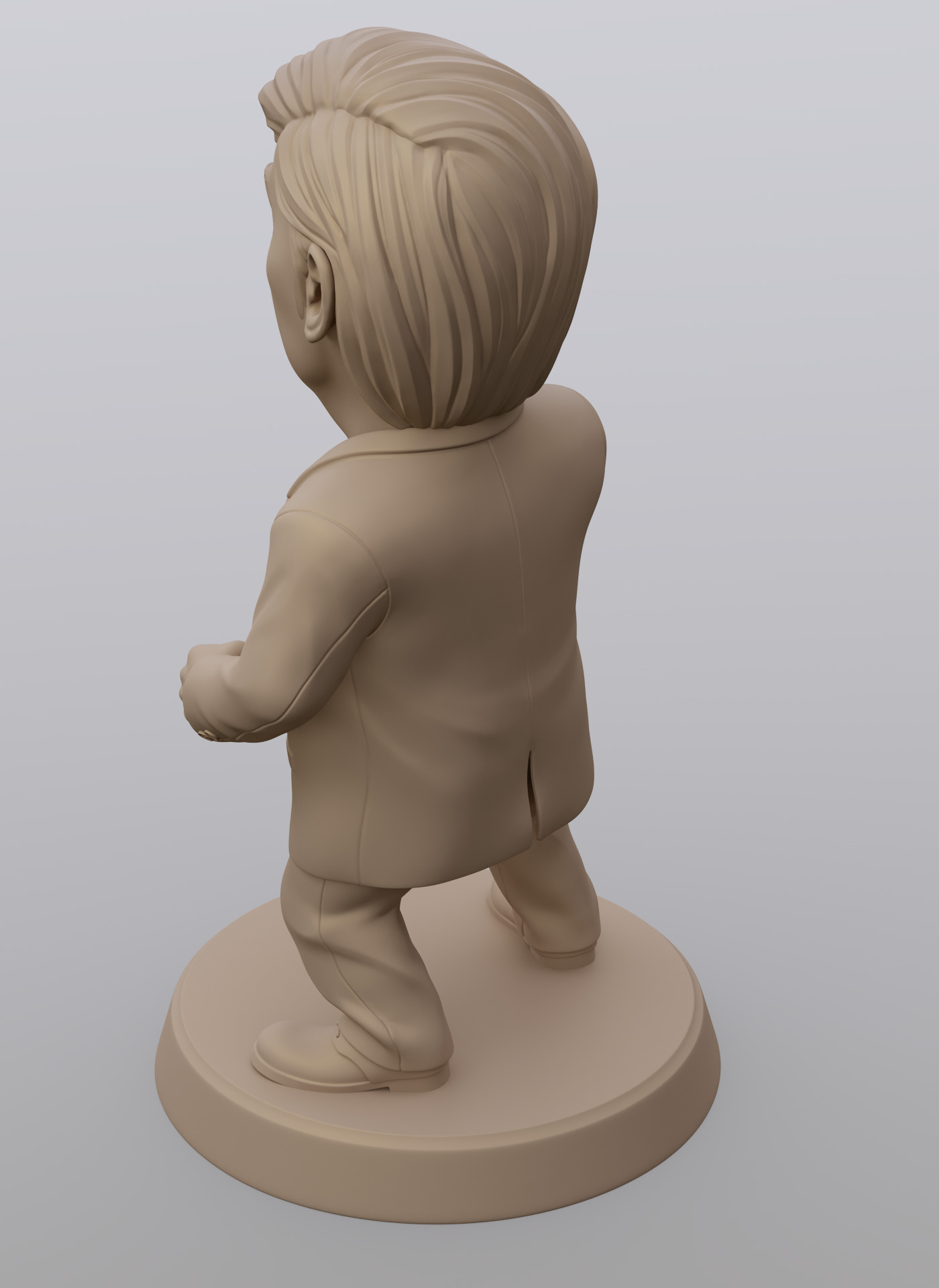 Angry Donald 3D print model_27