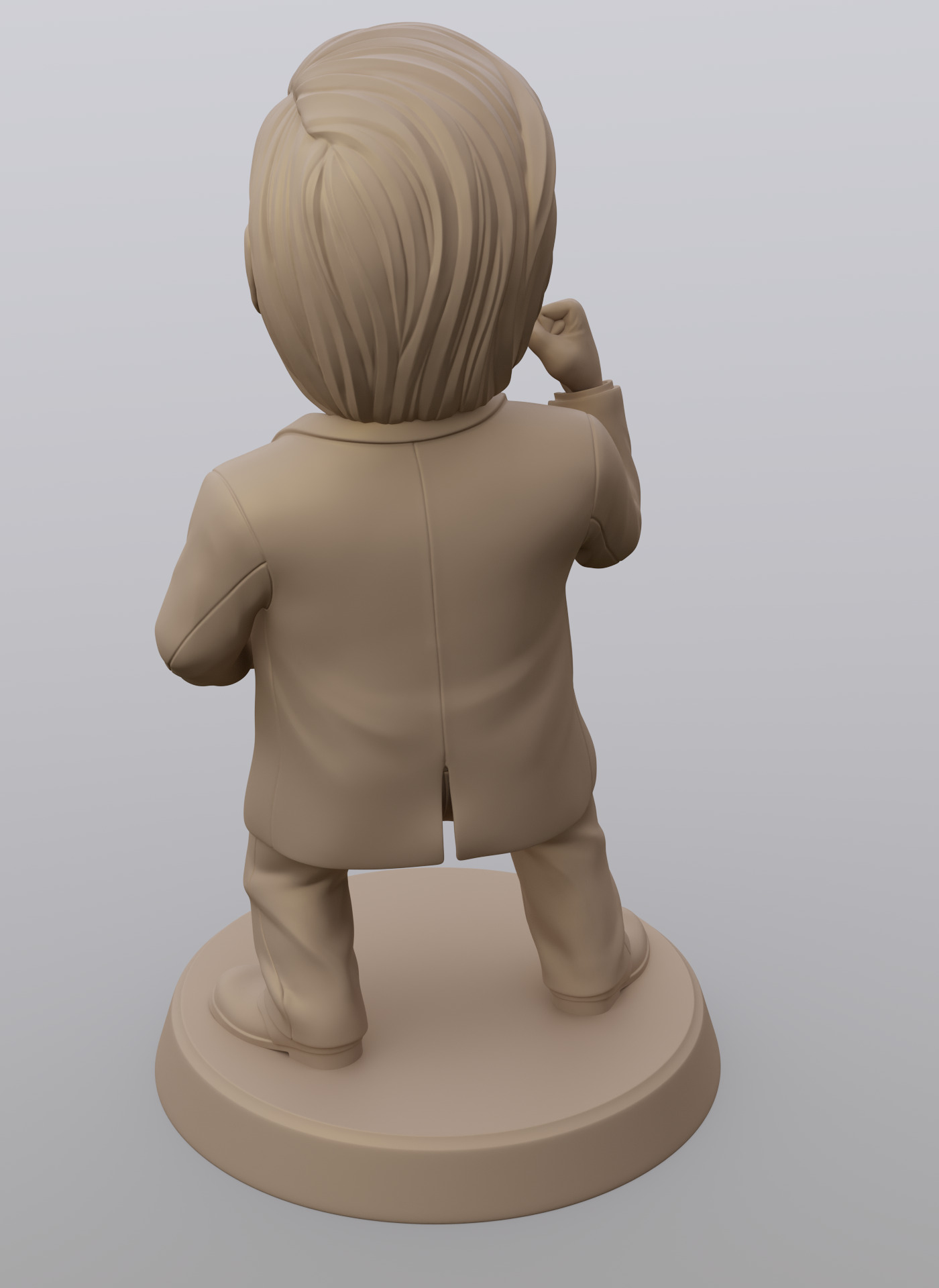 Angry Donald 3D print model_26