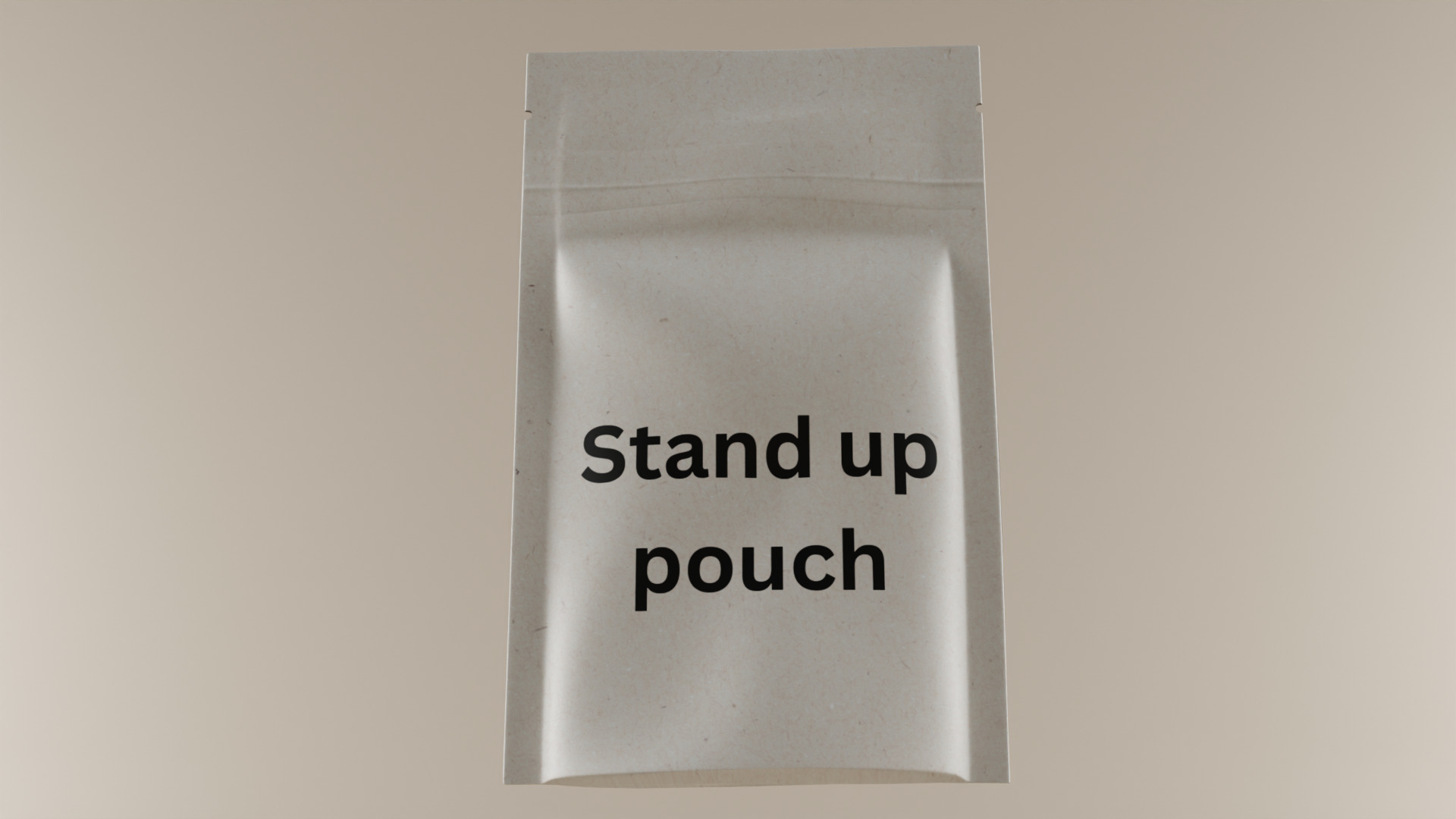 Stand up pouch 3D model_4