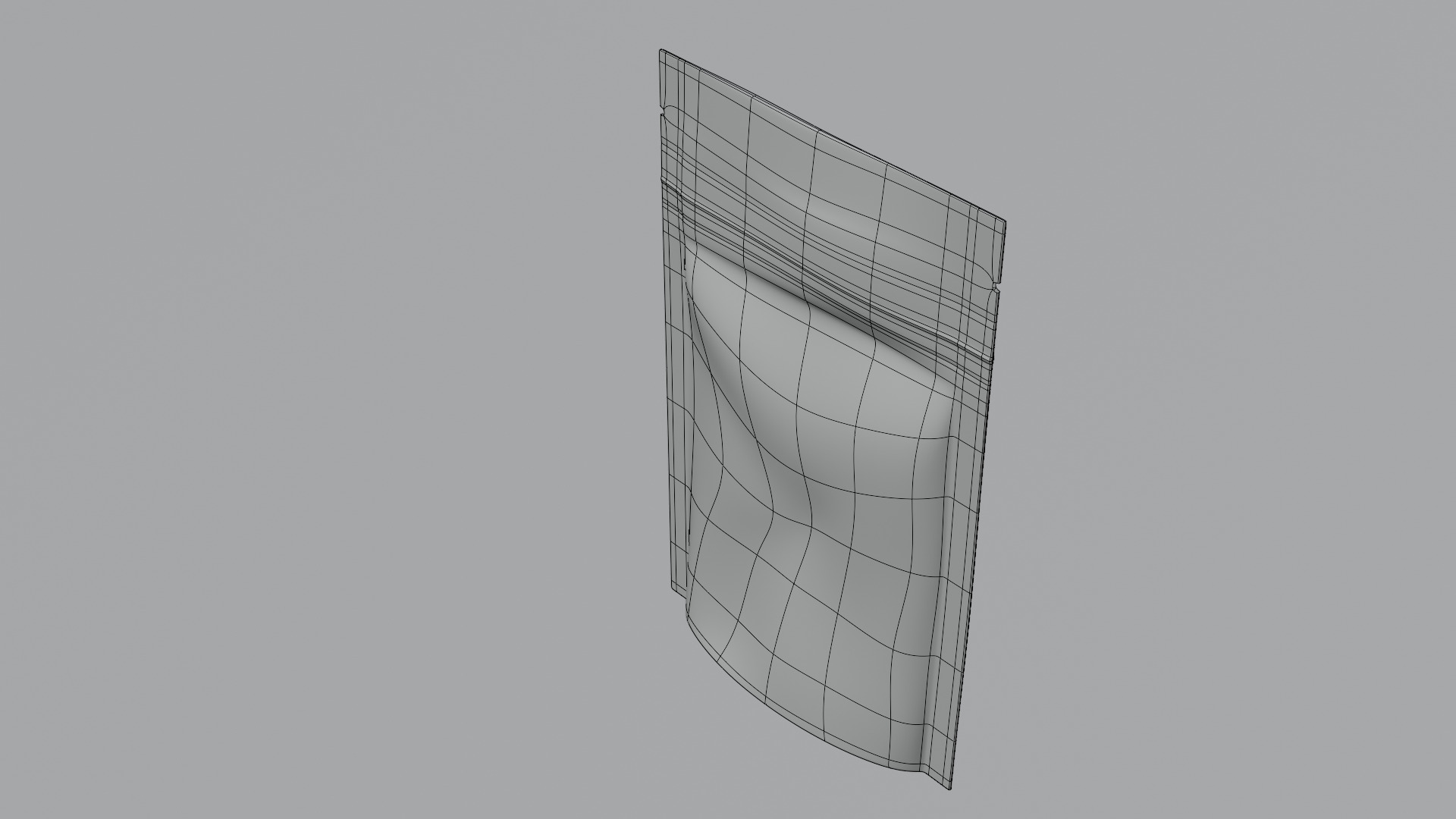 Stand up pouch 3D model_7