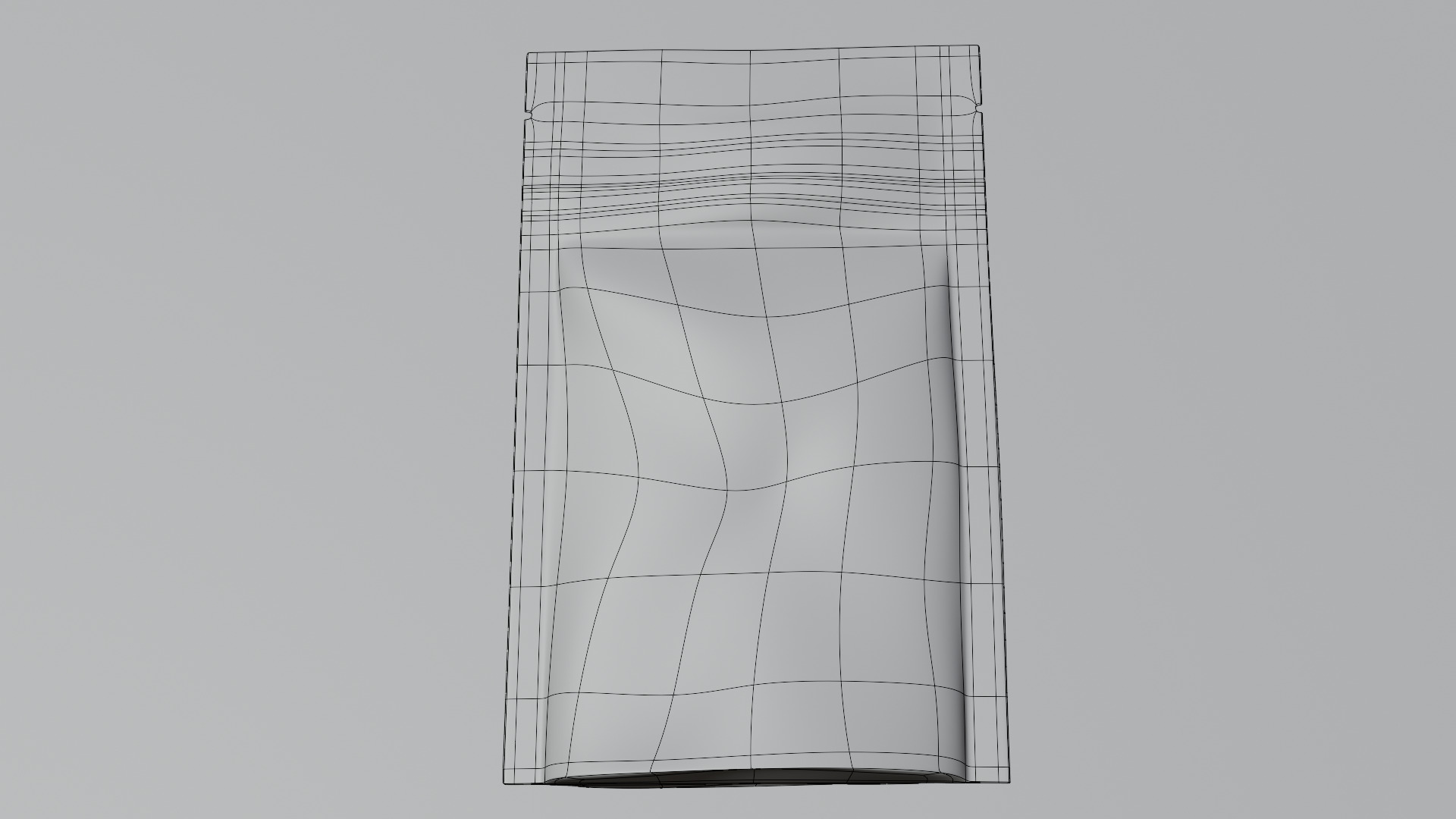 Stand up pouch 3D model_9