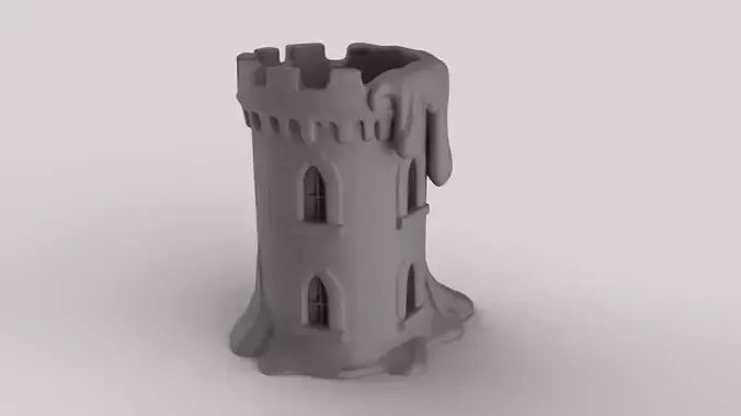 The Melting Tower - Pen Holder - Vase - Organizer