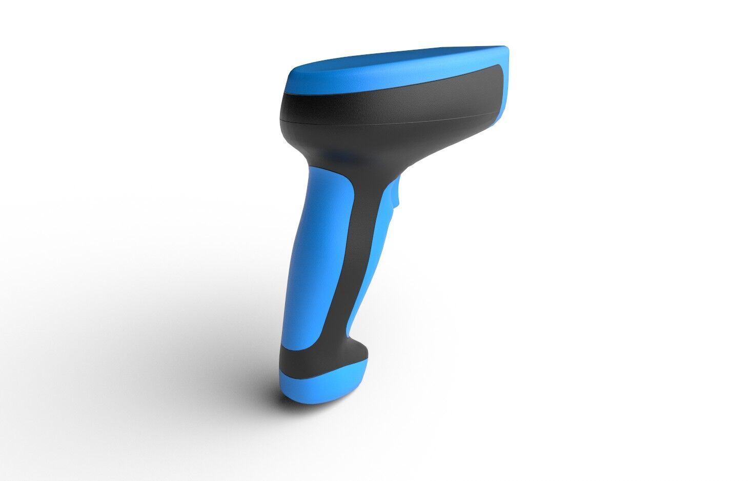 Barcode Scanner M02 Low-poly 3D model_4