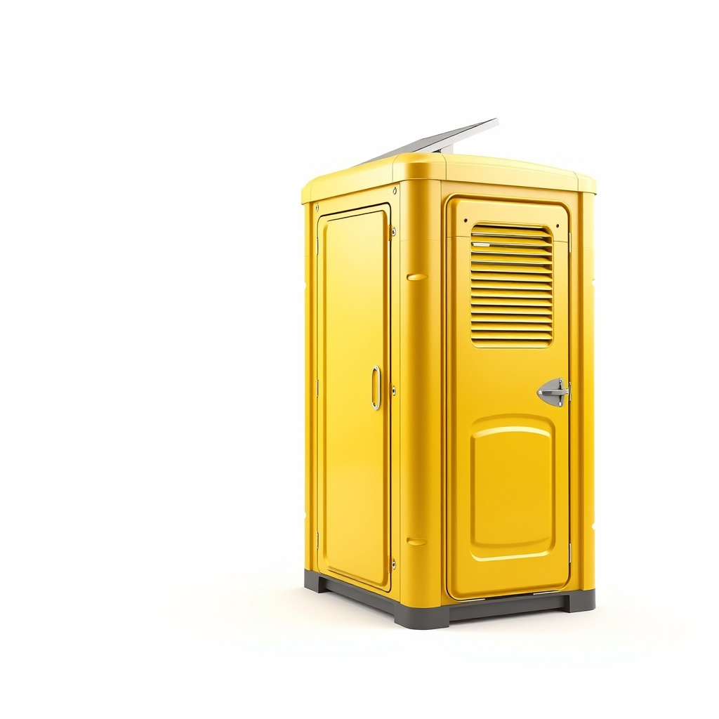 Portable Toilet D Model Pack  Realistic Detail Levels Low-poly 3D model_4