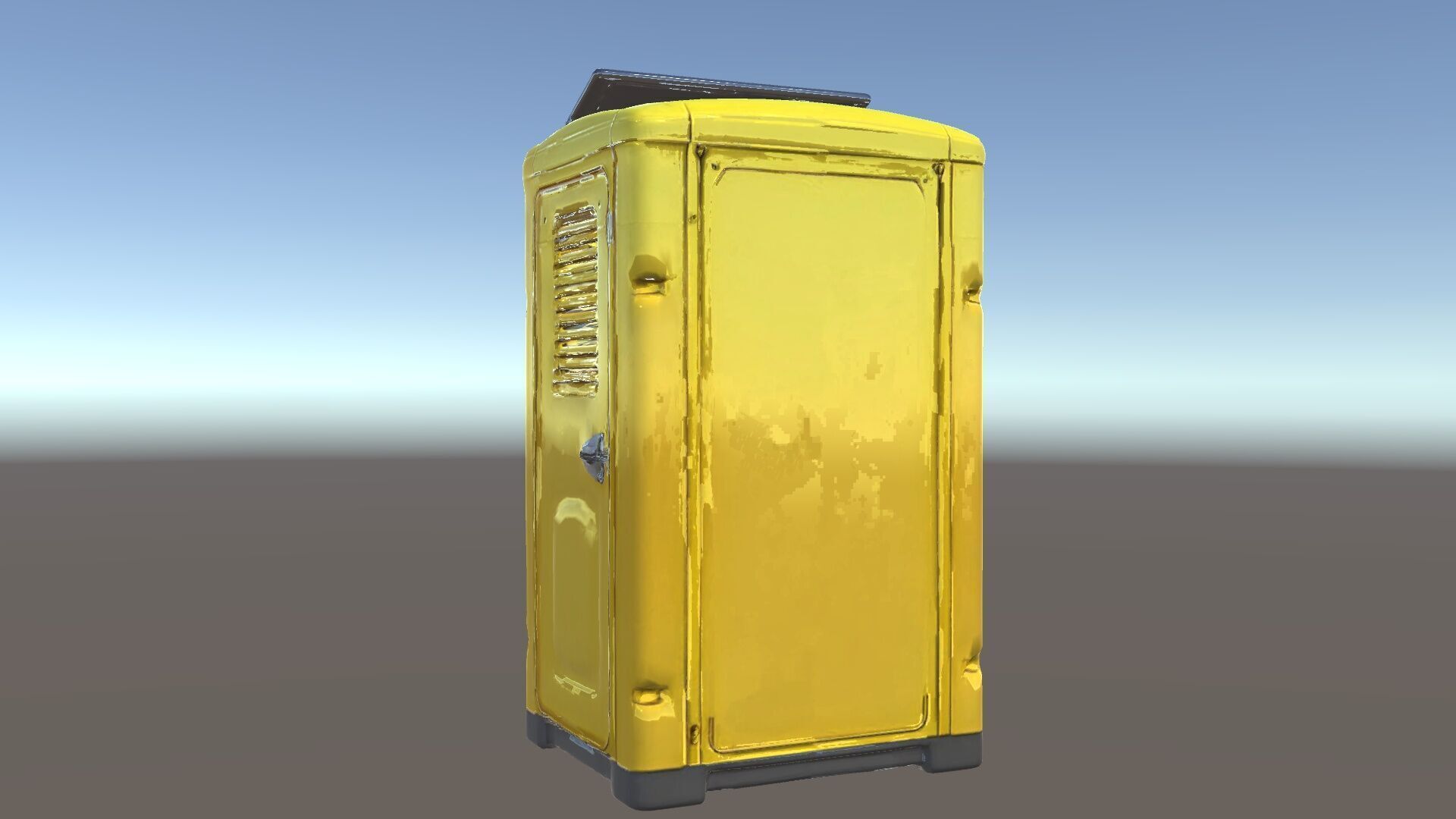 Portable Toilet D Model Pack  Realistic Detail Levels Low-poly 3D model_33