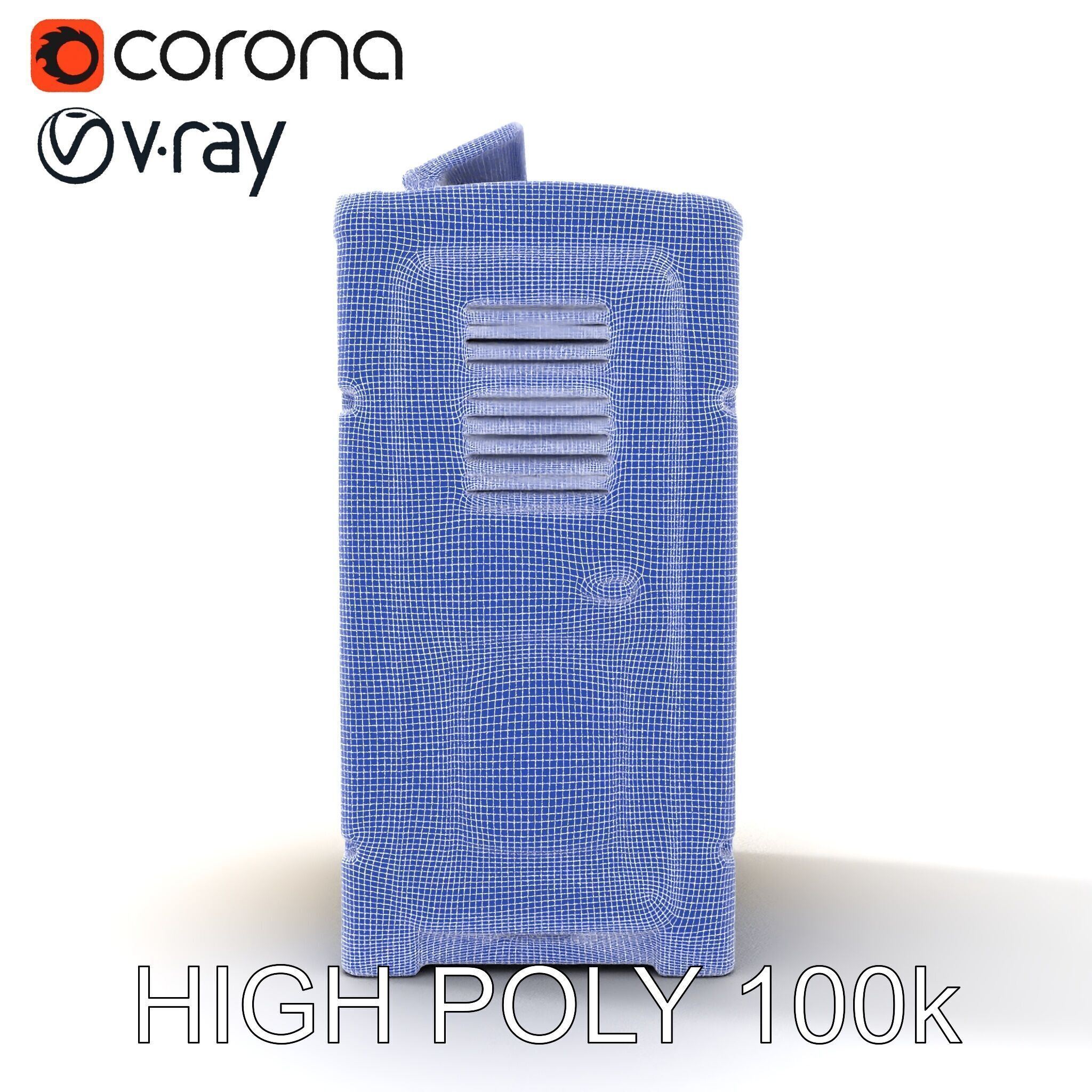 Portable Toilet D Model Pack  Realistic Detail Levels Low-poly 3D model_35