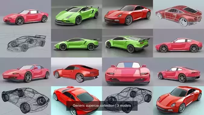 Generic supercar collection 