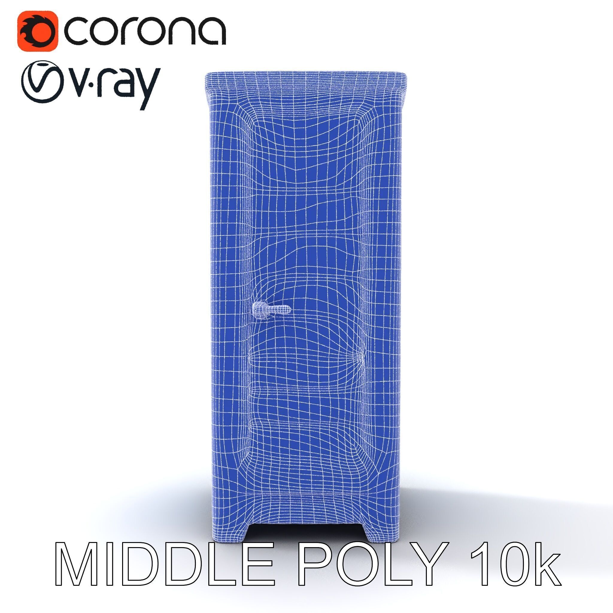 Portable Restroom D Model Pack Low-poly 3D model_21