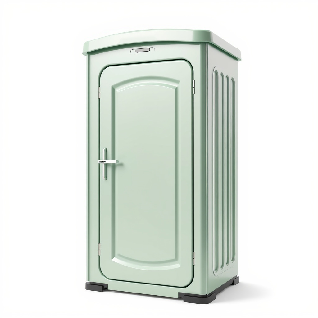 Portable Restroom Model Pack for Urban Scenes Low-poly 3D model_4
