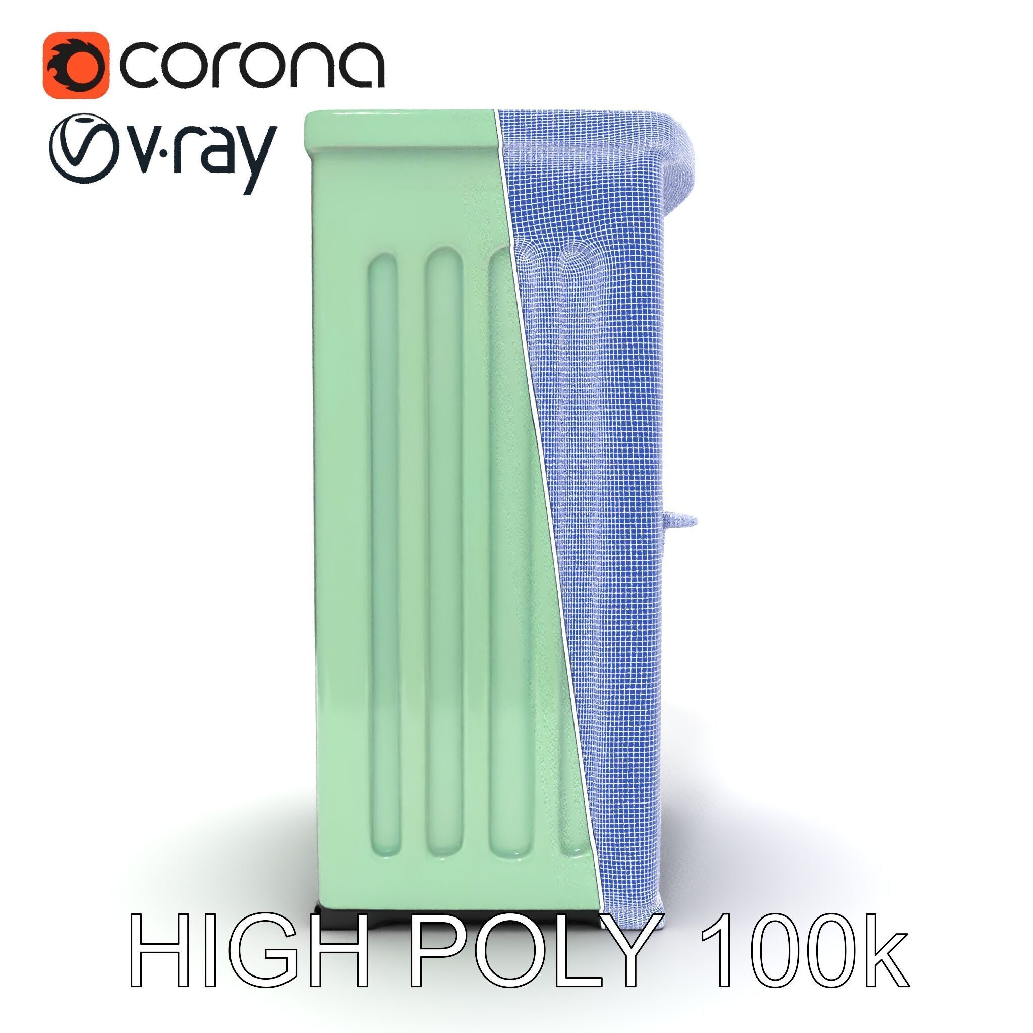 Portable Restroom Model Pack for Urban Scenes Low-poly 3D model_27