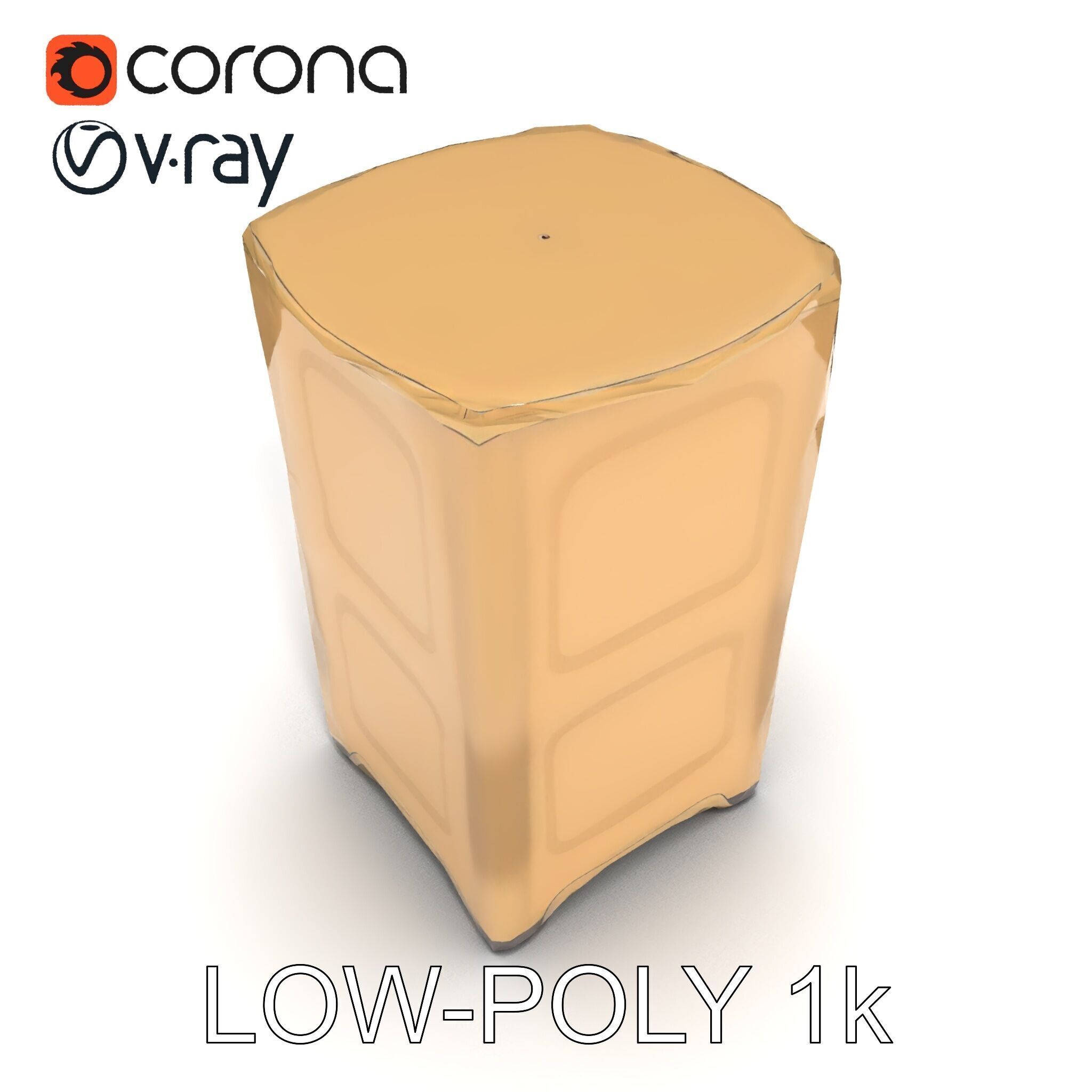 Portable Toilet Model Pack with Detailed Textures and UV Mapping Low-poly 3D model_19