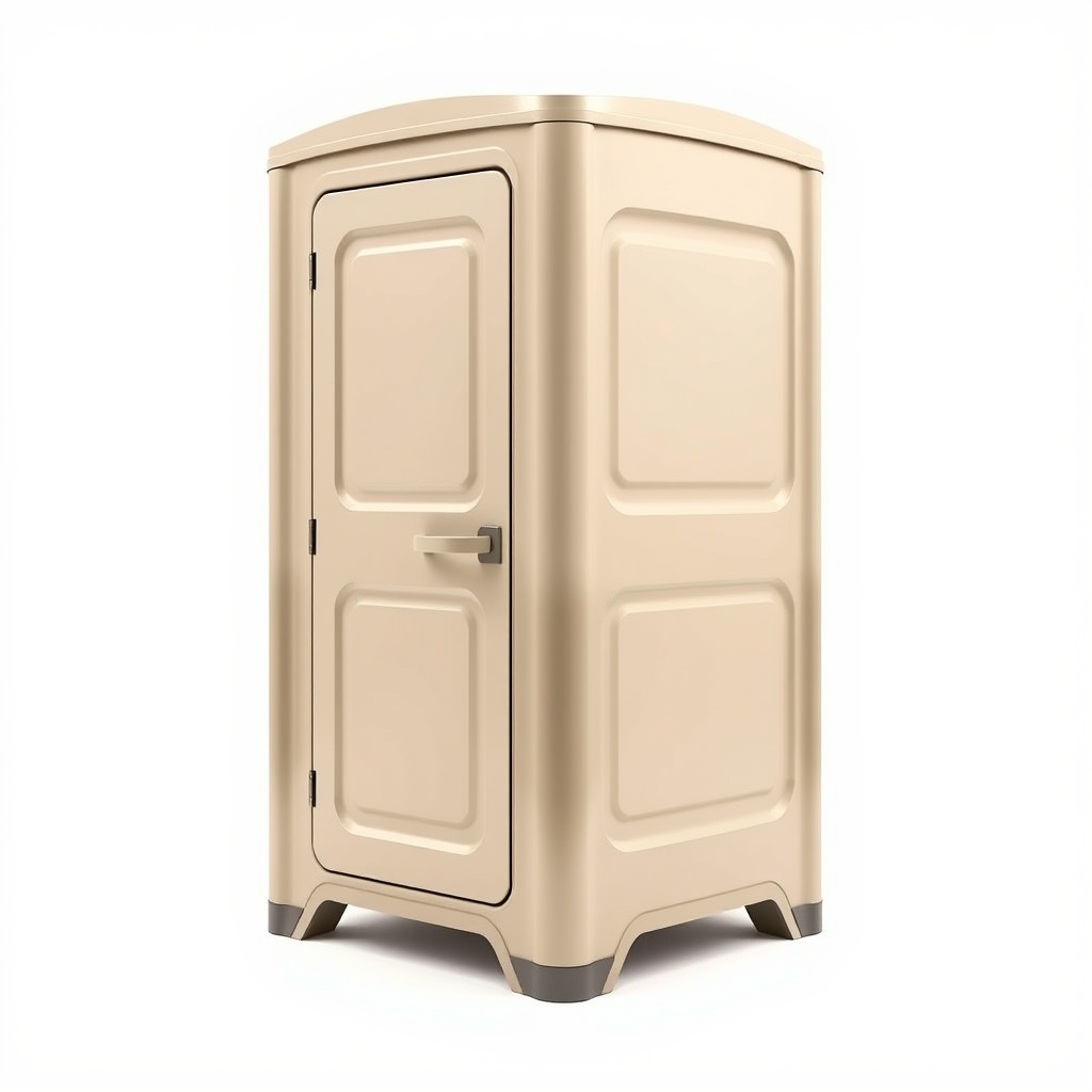 Portable Toilet Model Pack with Detailed Textures and UV Mapping Low-poly 3D model_4