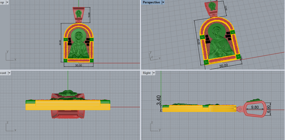 Anna Sashkina Icon 52780 3D print model_7