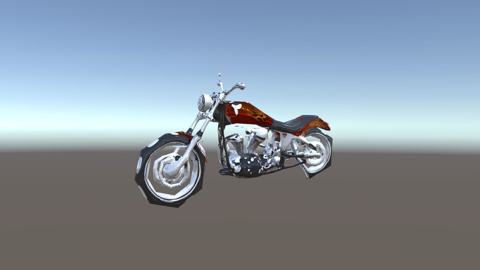 Custom Motorcycle D Model Pack Low-poly 3D model_14