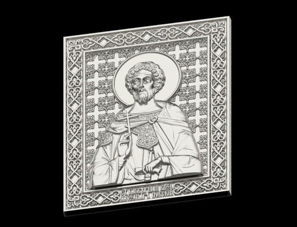 Saint Icon 30335 3D print model_4