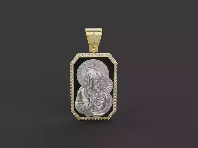 Saint Maria Pendant 17066