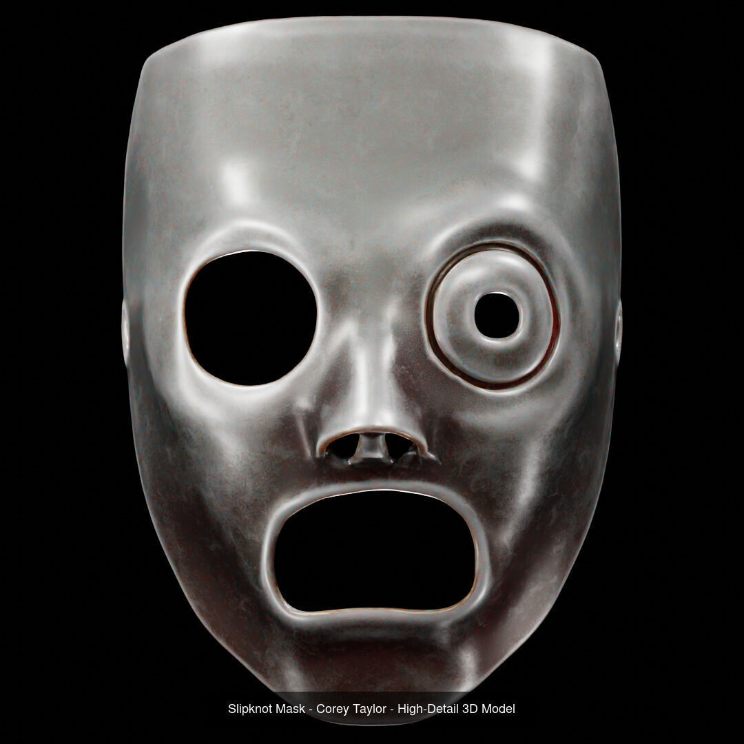 Dark Souls - Slipknot Masks - STL and OBJ files for Printing 3D Model Collection_1