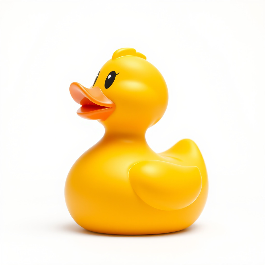 Rubber Duck D Model Pack Low-poly 3D model_4