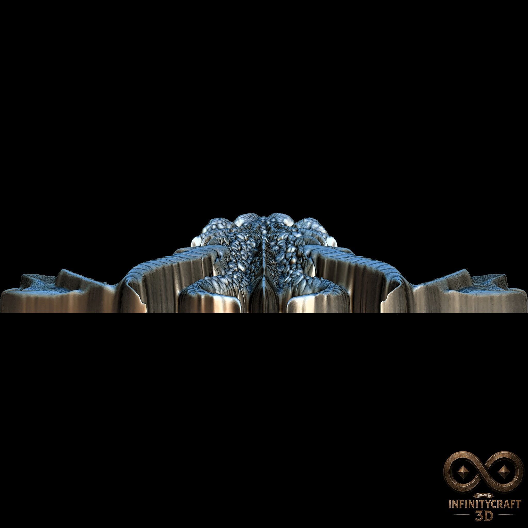 Dragon Head Relief No18 STL file for 3d printing or CNC 3D print model_9