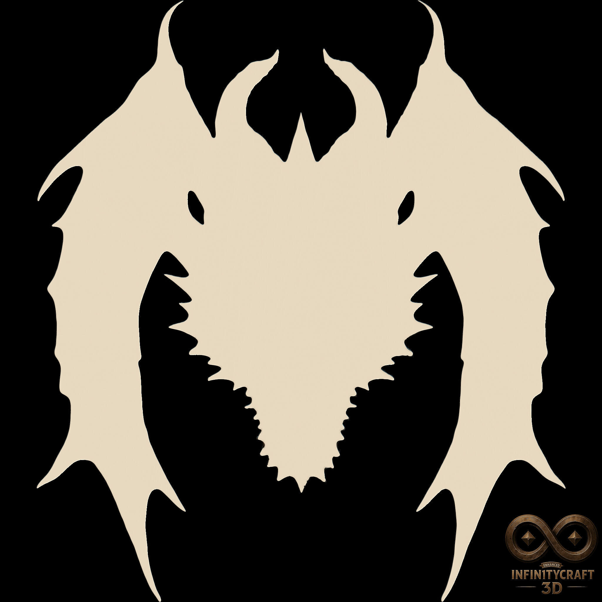 Dragon Head Relief No18 STL file for 3d printing or CNC 3D print model_7