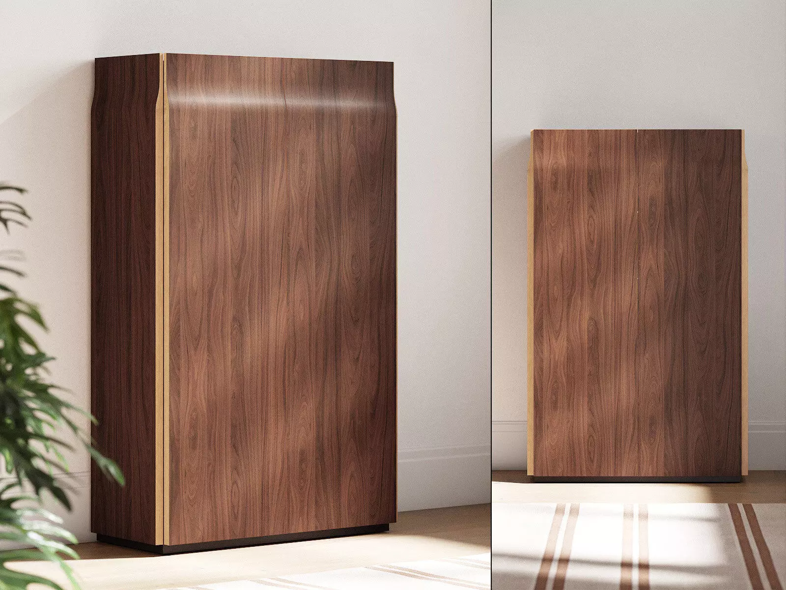Utopia Bar Cabinet 3D model