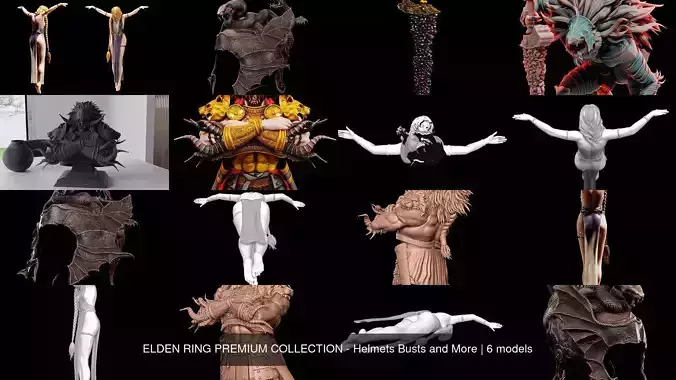 ELDEN RING PREMIUM COLLECTION - Helmets Busts and More