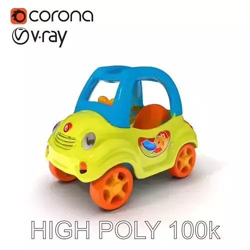 Cartoon Toy Car Model Pack  Vibrant Design for Various Uses