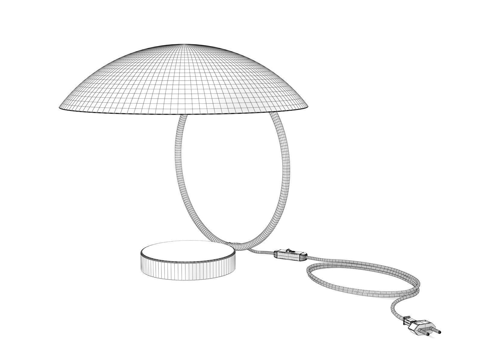 Tangent Table Light 3D model_2