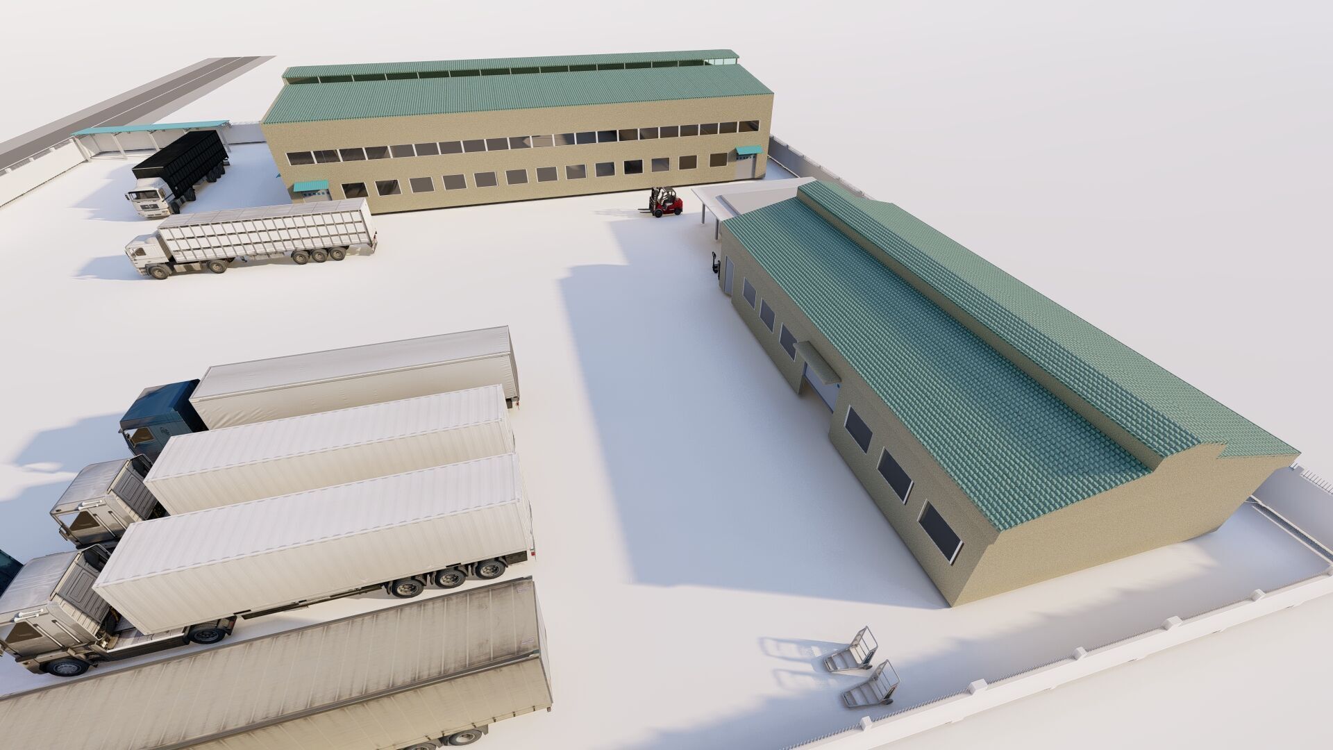 Warehouse-Warehouse Building 3D model_20