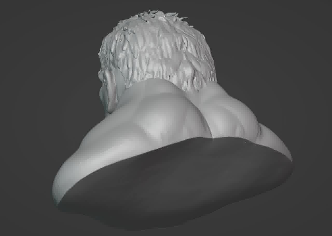 Hulk Bust 3D print model_32