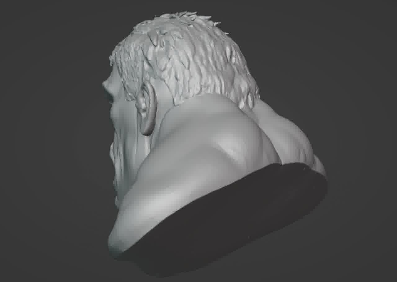 Hulk Bust 3D print model_35